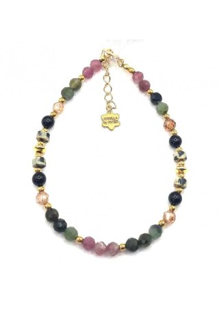 Bransoletka TURMALIN 925