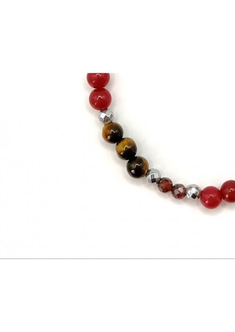 Bransoletka TYGRYSIE OKO 925