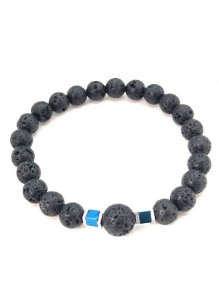 Bransoletka męska Hematyt