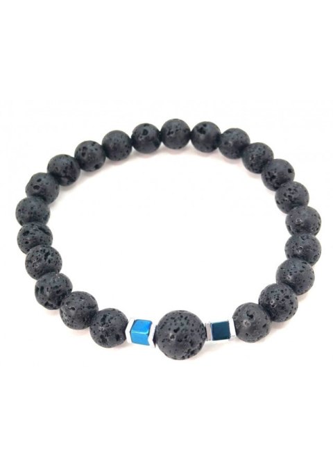 Bransoletka męska Hematyt