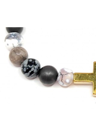 Bransoletka męska KRZYŻ