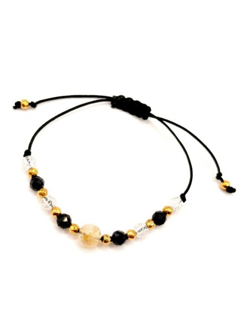 Bransoletka na sznurku CYTRYN