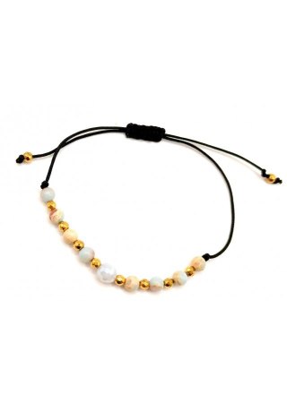 Bransoletka na sznurku JASPIS CESARSKI