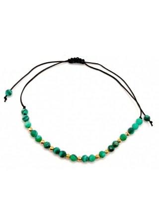 Bransoletka na sznurku Malachit REALIZACJA