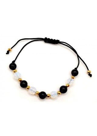 Bransoletka na sznurku OPAL