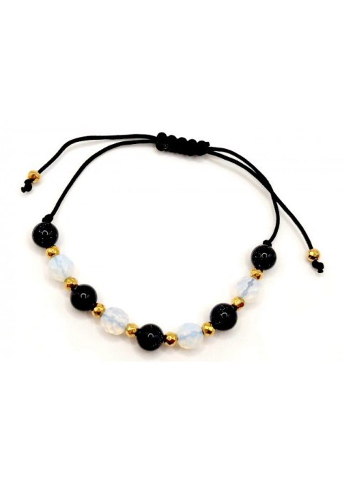 Bransoletka na sznurku OPAL