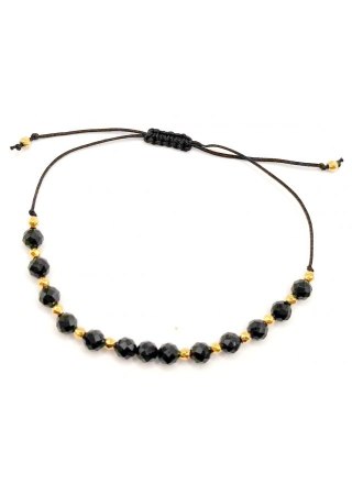 Bransoletka na sznurku TURMALIN OCHRONA