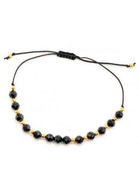 Bransoletka na sznurku TURMALIN OCHRONA