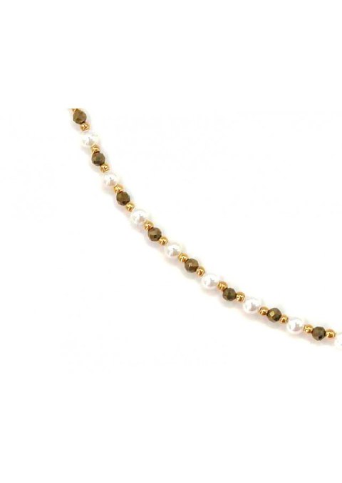 Naszyjnik PERŁA PIRYT 925