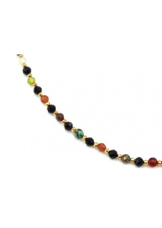 Naszyjnik TURMALIN MIX 925