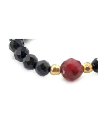 Pierścionek Granat 925