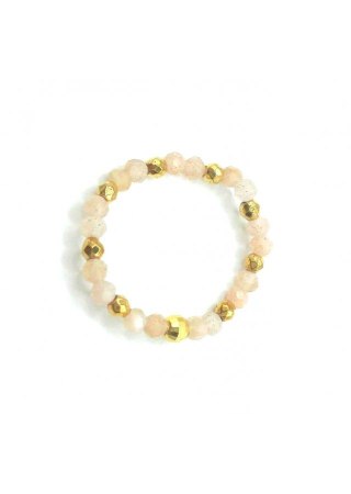 Pierścionek Kamień Słoneczny 925