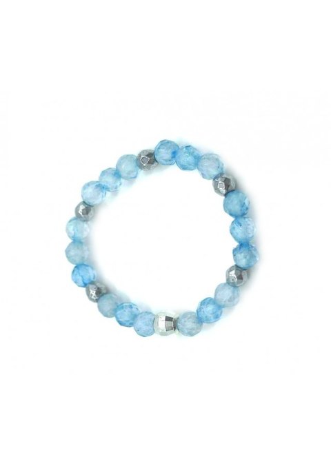 Pierścionek TOPAZ NIEBIESKI 925