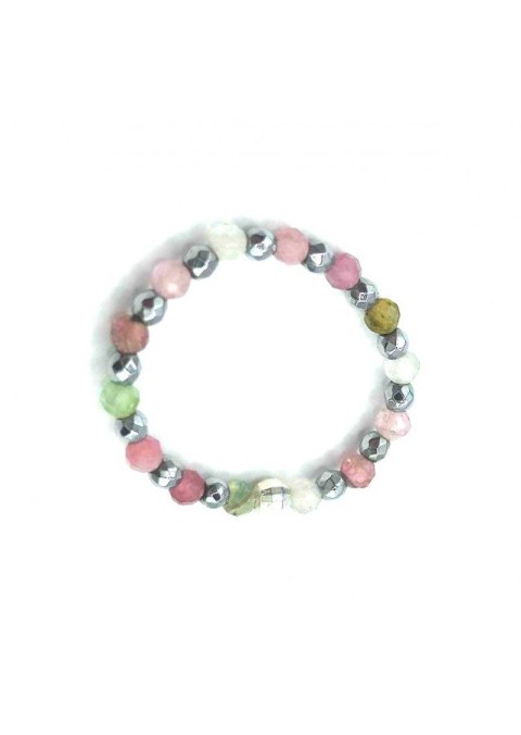 Pierścionek TURMALIN kolorowy 925