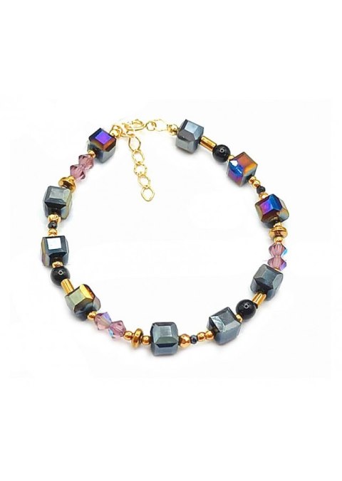 Bransoletka Kryształki 925