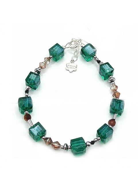 Bransoletka Kryształki 925