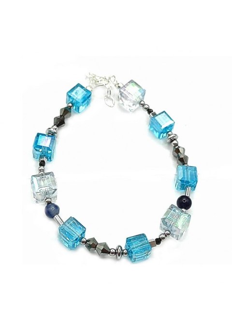 Bransoletka Kryształki 925