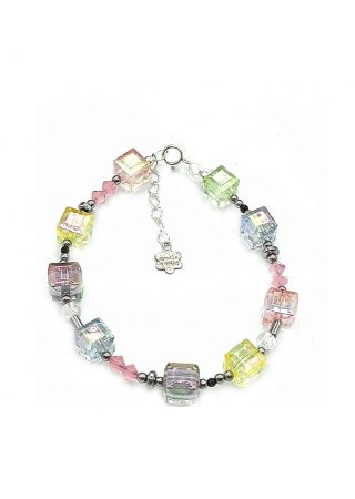 Bransoletka Kryształki 925