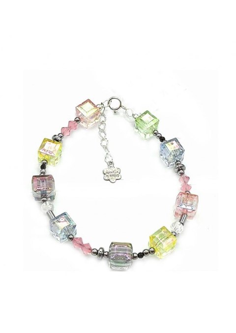 Bransoletka Kryształki 925