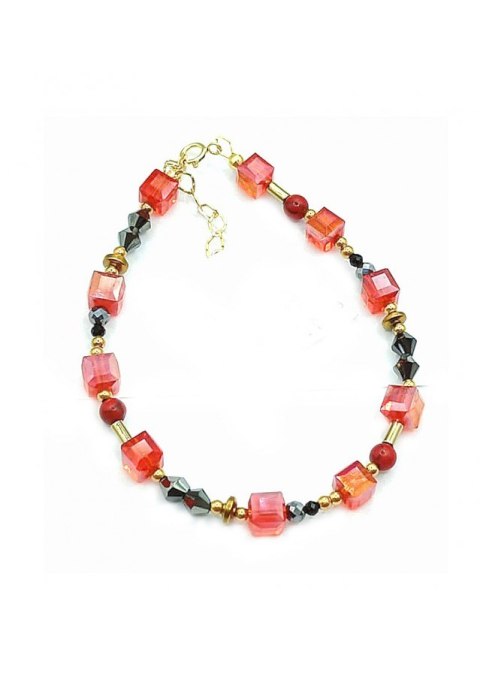 Bransoletka Kryształki 925