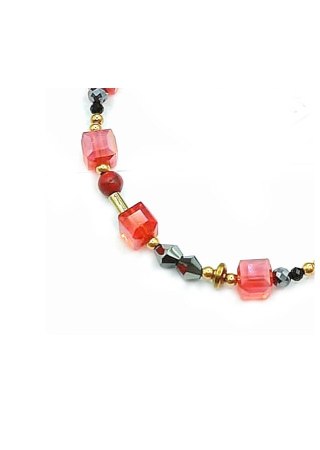 Bransoletka Kryształki 925