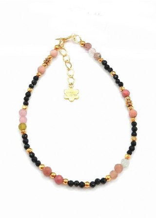 Bransoletka Turmalin 925