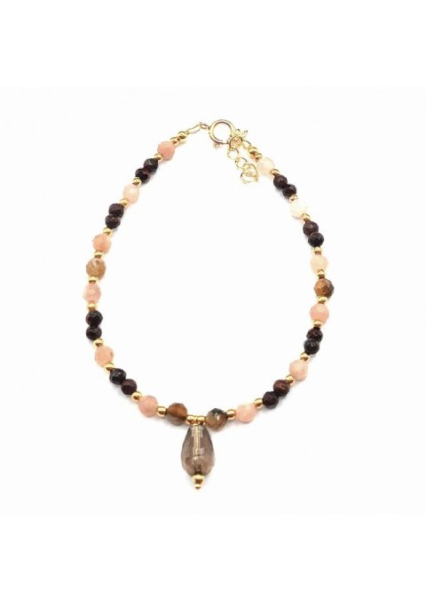 Bransoletka Tygrysie oko 925