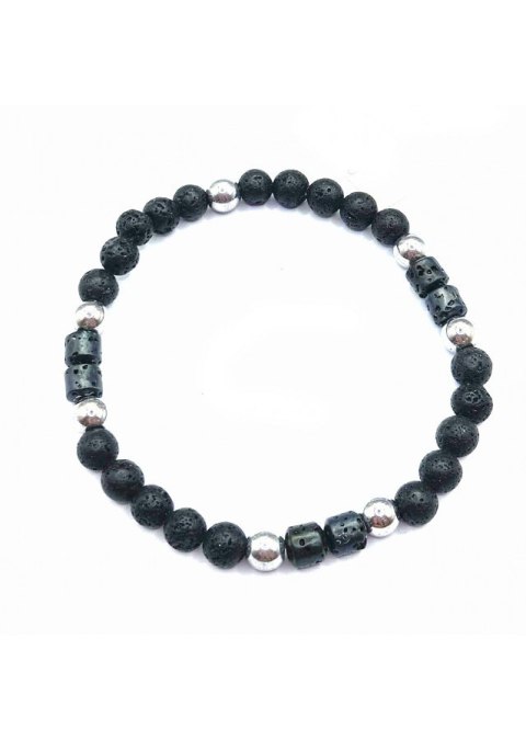 Bransoletka męska Lawa