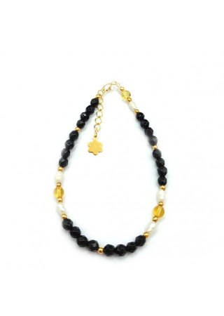 Bransoletka z Bursztynem 925