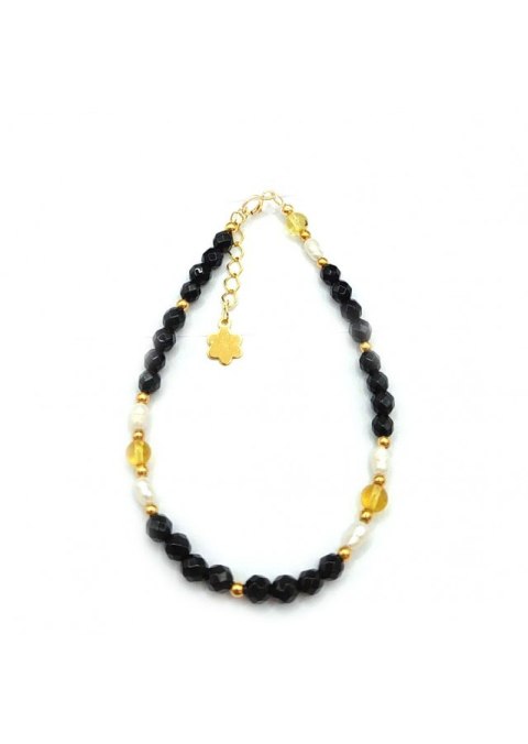 Bransoletka z Bursztynem 925