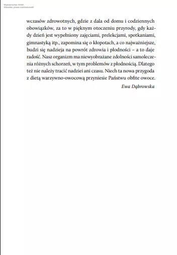 Dieta dr Ewy Dąbrowskiej®. Fenomen samouzdrawiającego się organizmu. Naturalny sposób wspomagania płodności