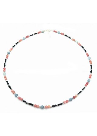 Naszyjnik AKWAMARYN 925