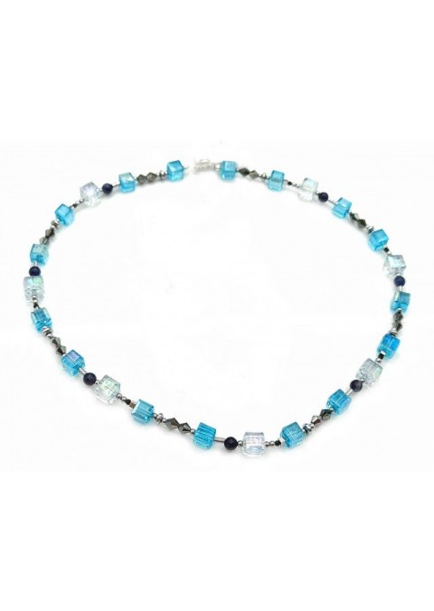 Naszyjnik Kryształki 925