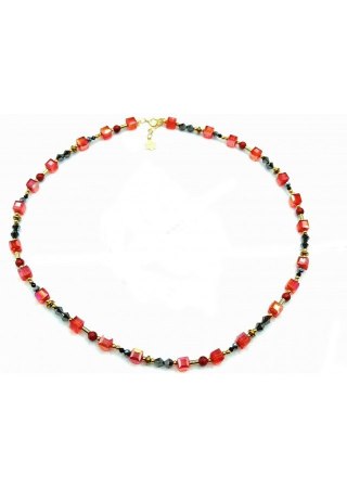 Naszyjnik Kryształki 925