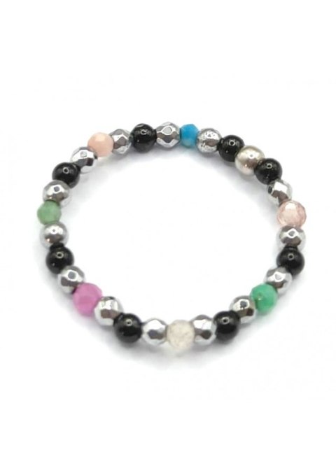 Pierścionek elastyczny mix 925