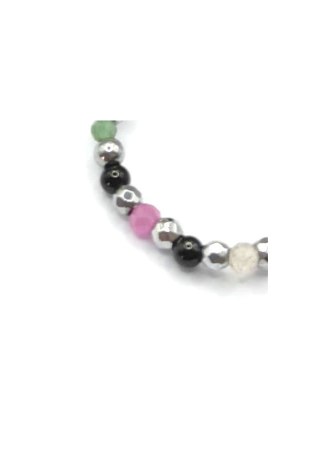 Pierścionek elastyczny mix 925