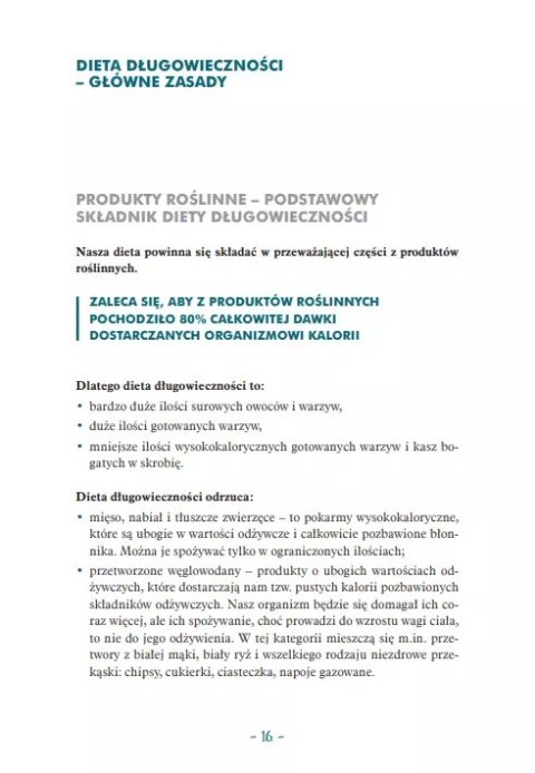 Dieta długowieczności