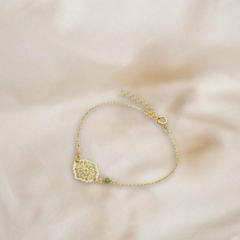 Bransoletka Turmalin PALOMA II 925