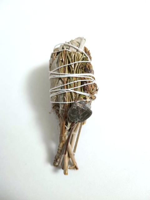 Naturalne Kadzidło w Pęczku - Mini Pochodnia Energia Oczyszczająca 10 cm