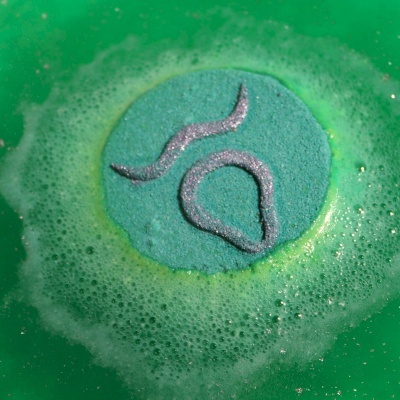 Byk - Zestaw 2 Musujących Krążków Zodiak z Horoskopem