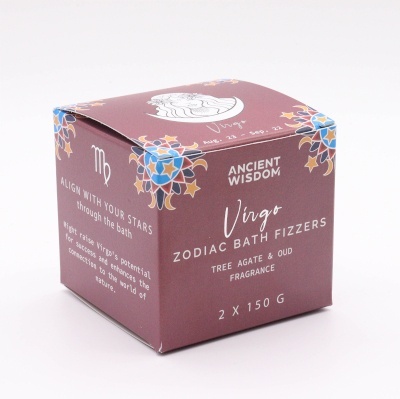 Panna - Zestaw 2 Musujących Krążków Zodiak z Horoskopem