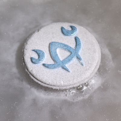 Rak - Zestaw 2 Musujących Krążków Zodiak z Horoskopem