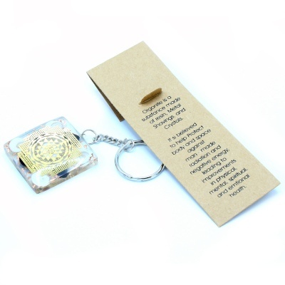 Brelok z Orgonitem - Ochrona Domu - Turmalin