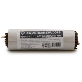 Kadzidło w Pęczku - Biała Szałwia i Mięta Pieprzowa 10 cm