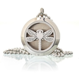 Naszyjnik Aromaterapeutyczny - Ważka 25mm