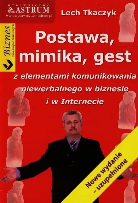 Postawa, mimika, gest z elementami komunikowania niewerbalnego w biznesie i w Internecie