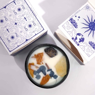 Świeca dekoracyjna Hop Hare - Cytryna & Cytryn i Sodalit