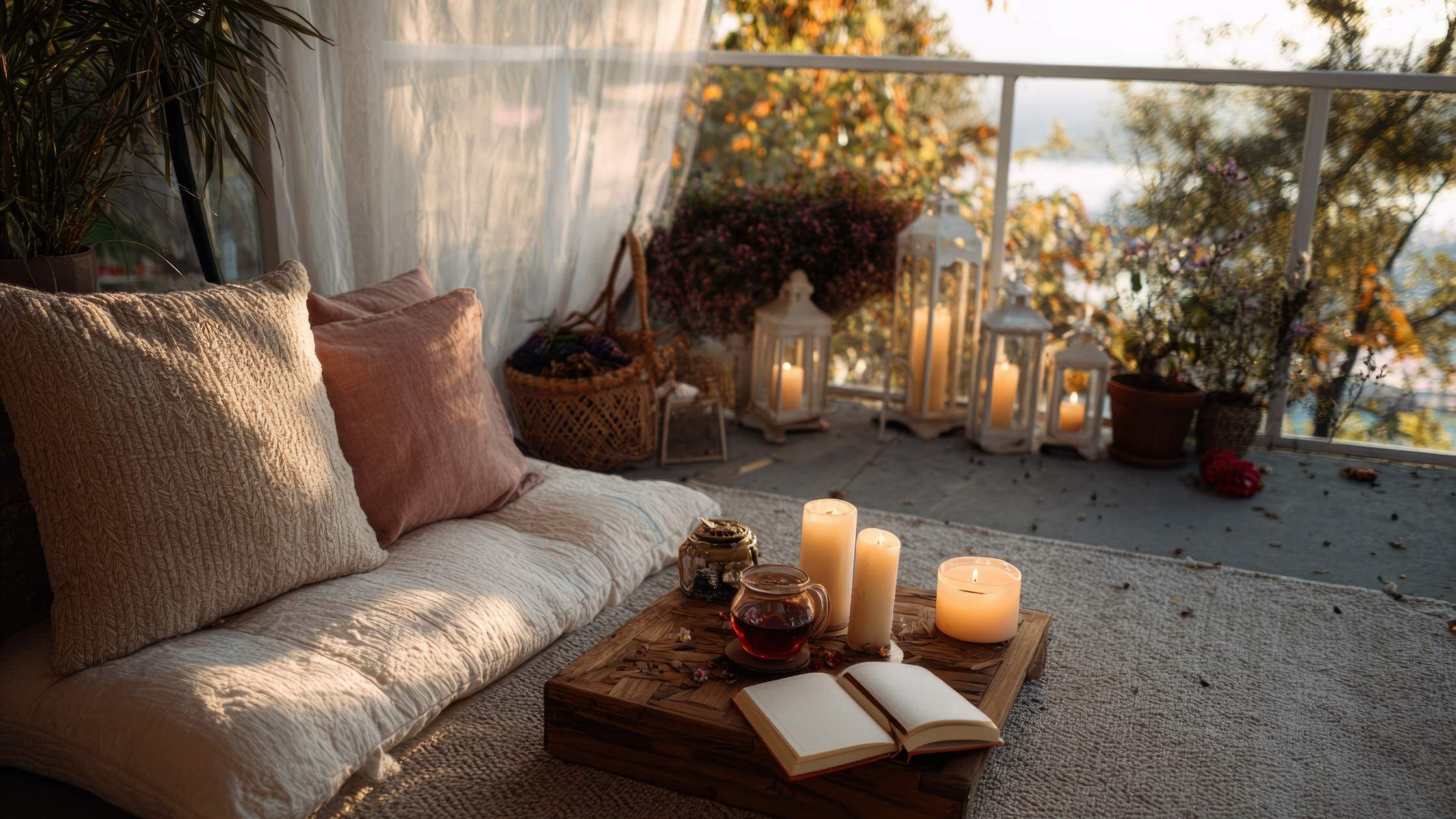 Kącik medytacyjny - jak stworzyć przestrzeń codziennego relaksu w domu